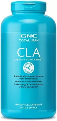 GNC Total Lean CLA | Improves Body Composition & Lean Muscle Tone 180 Count • $49.95