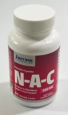 Jarrow Formulas NAC 500mg 53 Veggie Caps Exp 9/24 • $10