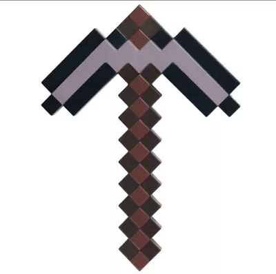 Minecraft Iron PickAxe Weapon Action Figure Cosplay Accessory  Mattel 13” • $20