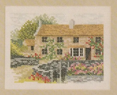 Cottage Bridge River Picture Cross Stitch Chart 68 X 52 Stitches Mary Hickmott • £1.75