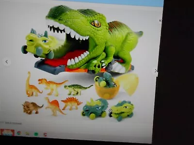 Dinosaur Toy For Boys Kids Toys For 3 4 5 Year Old Boys Girls  12 PIECE SET  NEW • £7.95