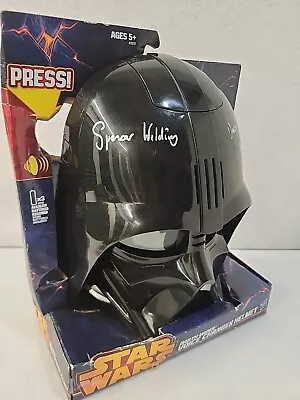 Darth Vader Voice Changing Mask Spencer Wilding Autographed Star Wars Rouge 1 • $100