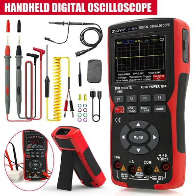 2in1 Handheld Digital Oscilloscope Multimeter Universal Voltage/Current Test UK • £64.99