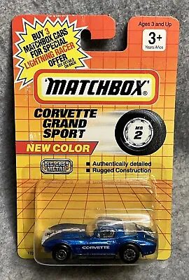 1992 Matchbox Corvette Grand Sport #2 - New Color • $3