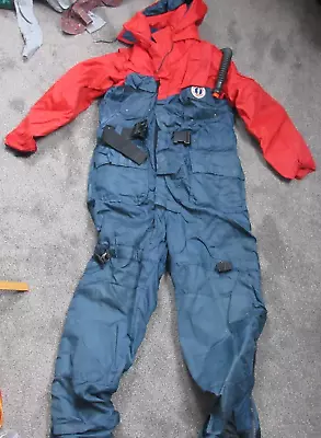 Mustang Survival Suit Mens Medium The Floater Vintage • $299