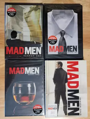 New Mad Men: Season 1-4 DVD Sealed • $19.99