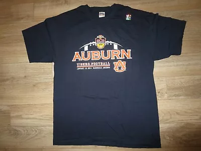 2011 BCS National Championship Auburn Tigers Football Team Shirt LG L Mens NEW  • $54.99