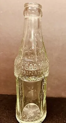 TRENTON MISSOURI VINTAGE COCA COLA SODA WATER BOTTLE Stars • $38.95