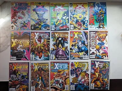 X-Factor Lot Of 15 #84 114-124 Annual 1 6 7 Marvel • $9.99