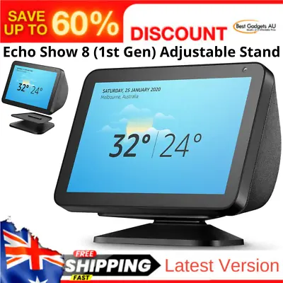 $56.11 • Buy Echo Show 8 (1St Gen) Adjustable Stand - Black Secure Magnetic Attachment