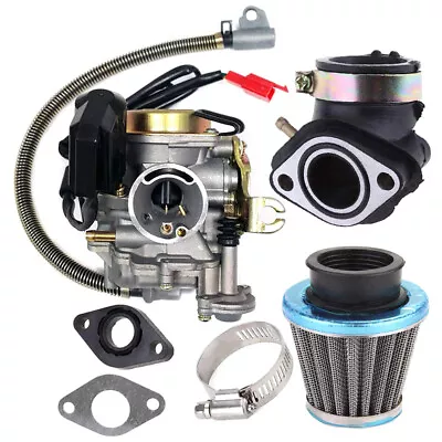 Carburetor Fit For GY6 50CC 49CC 4 Stroke Scooter Taotao Engine 18mm Carb N3U3 • £26.66