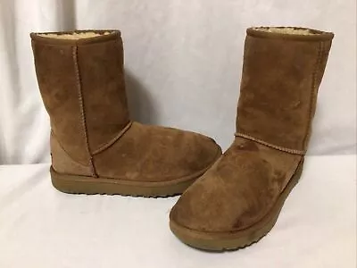 UGG 1016223 Classic Short II Women’s Boots Size 7 Chestnut EUR 38 UK 5.5 ...S121 • $15.99