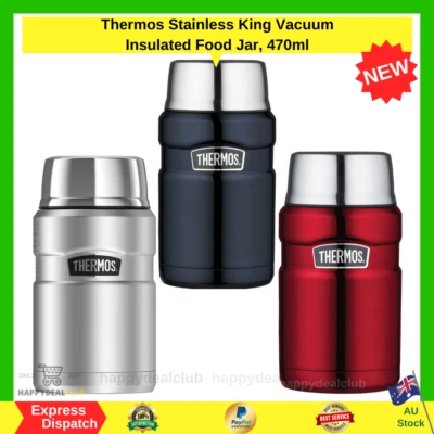 $43.79 • Buy New THERMOS Stainless Steel Vacuum Insulated Food Jar Container 710ml BPA Free