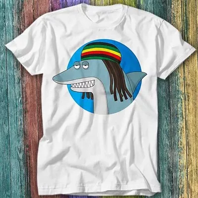 Reggae Shark Jamaican Rasta Funny Vintage Retro T Shirt Top Tee 340 • £6.70