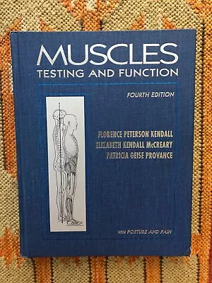 Muscles : Testing And Function By Elizabeth K. McCreary - 4th Edition • $14.99
