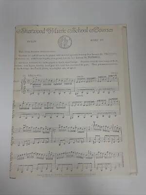 Sherwood Music School Courses | Violin Sheet Music • $9.95