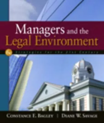 Managers And The Legal Environment: Strategies Fo- 0324582048 Hardcover Bagley • $8.65