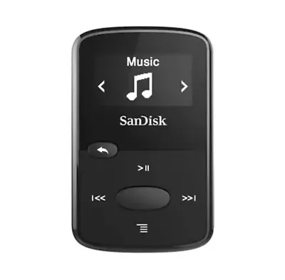 SanDisk 8GB Clip Jam MP3 Player Black New Condition • $34.99