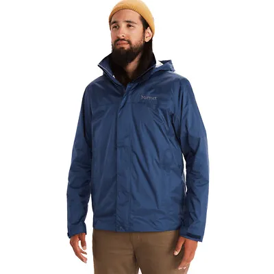 Marmot Mens PreCip Eco Waterproof Jacket (Arctic Navy) • £50