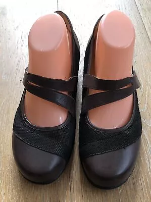 Ziera Mary Jane Shoes Brown 38W • $45