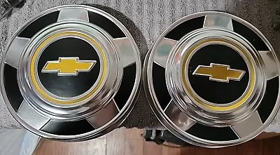 1973-1987 Chevrolet C10 Truck Van 10.5  Dog Dish Hubcaps Set Of Two (2) Vintage • $49.99