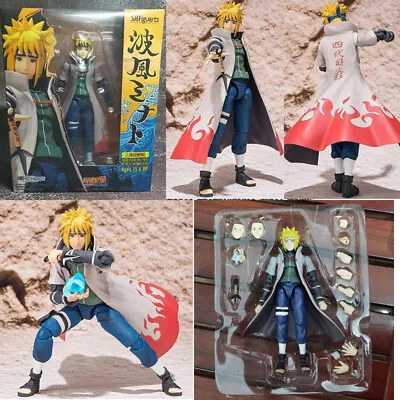 S.H Figuarts Naruto Shippuden Namikaze Minato Action Figure Anime SHF Model Toys • $28.99