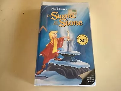 Vhs New Find Black Diamond Walt Disney The Sword In The Stone Sealed In Shrink  • $89