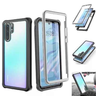 For Huawei Mate 20 Pro/P30 Pro/P30 Case Shockproof Armor Cover Screen Protector • $14.95