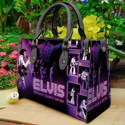 Elvis Presley Leather Handbag & Wallet Personalized Rock Elvis Gift Handbag • $28.99