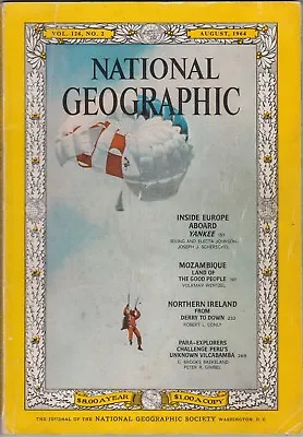 National Geographic: 126.2    Aug 1964 • £4.60