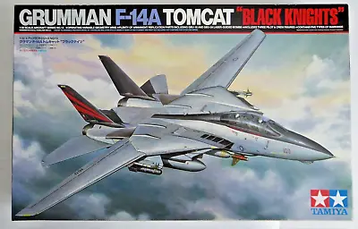 Tamiya 1/32 Grumman F-14A Tomcat  Black Knights  #60313 Complete Open Box 2003 • $140