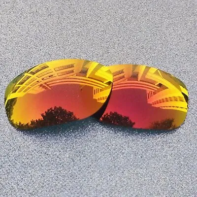 Fire Red Polarized Replacement Lenses For-Oakley Pit Bull Sunglass OO9127 • $7.59