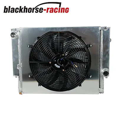 For 1992-1999 BMW E36 323i 325i 328i MT 2 Row Aluminum Radiator+16  Fan+Shroud • $149.99