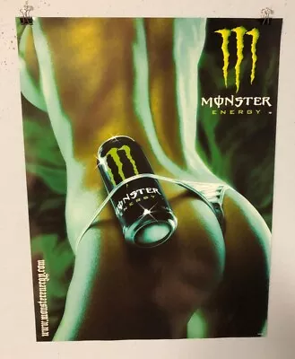 Monster Energy Drink Poster Girl Thong. • $24.99