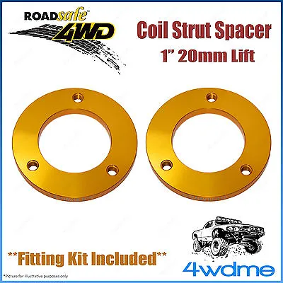 Pair Fits Toyota Hilux GUN126 N80 4WD Roadsafe Front Coil Strut Spacer 1  20mm  • $121