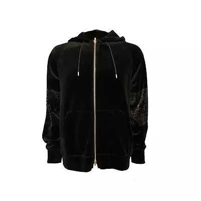 Mastermind World Velvet Logo Striped Hoodie Mens Small • $472