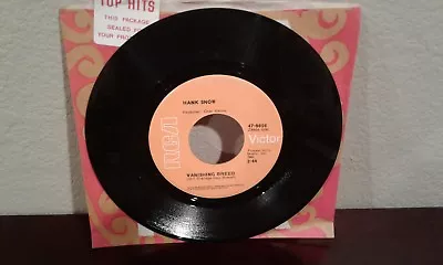 Hank Snow  -  Vanishing Breed / What More Can I Say             RCA  / 45 Record • $4.75