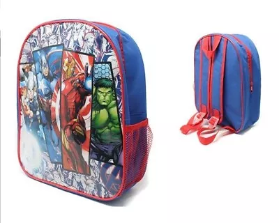 Official Avengers Boys Backpack Rucksack School Nursery Bag Travel Picnic Park • £5.99