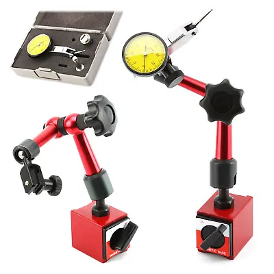 £18.29 • Buy Dial Test Indicator DTI Gauge + Magnetic Base Stand Metric Precision Clock Gauge