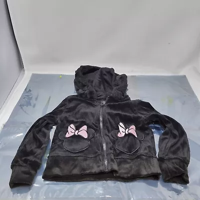 Toddler Disney Minnie Mouse Zip-Up Hoodie 3T 04104 • $7.62