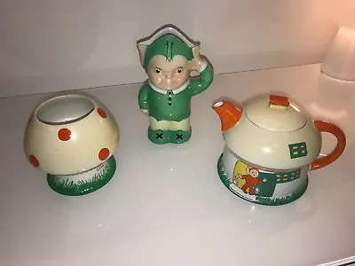 £199 • Buy Shelley Mabel Lucie Attwell Boo Boo Nursery Tea Set, 1920s Art Deco. *REDUCED!*