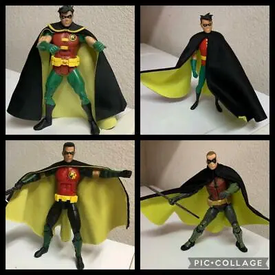 $16.99 • Buy Custom Robin Wired Cape Mcfarlane DC Multiverse Batman 1/12 Animated NOT FIGURE