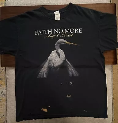 Vintage Faith No More Shirt XL Angel Dust 2005 Mike Patton Mr Bungle Distressed • $80