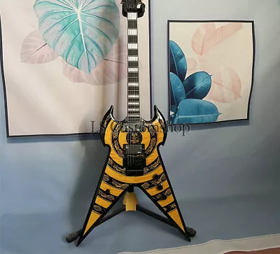 Warhammer Norse Dragon Bullseye Electric Guitar Flamed Maple Top ZAKK Wylde • $217.46