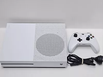 Microsoft Xbox One S 1TB White Console + Controller + Cords - 1681 Tested • $209.95