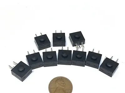 10 Pieces Black Flashlight Button Latching Tactile Switch Off Micro On/off B27 • $10.91