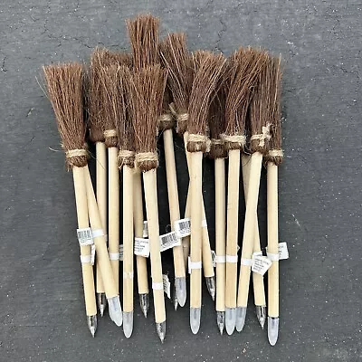 Wood Witches Broom Ballpoint Pen - Lot Of 15 - Harry Potter Witch Party Favor • $9.95