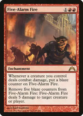 Five-Alarm Fire [Gatecrash] Magic MTG • $1.35
