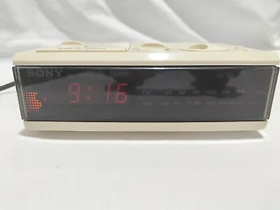 Vintage Retro Digital Clock Radio Sony Digimatic ACF-C3W Clock Radio Working • $42.75