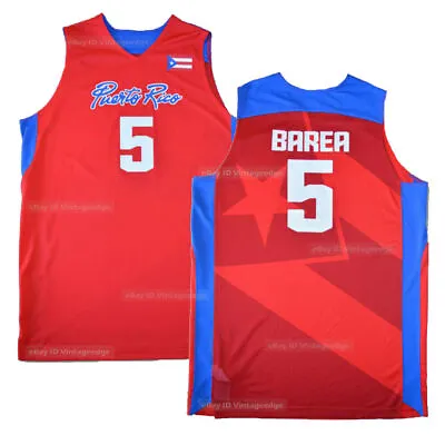 2008 Beijing Jose JJ. Barea #5 Arroyo #7 Basketball Jerseys Custom Puerto Rico • $39.90
